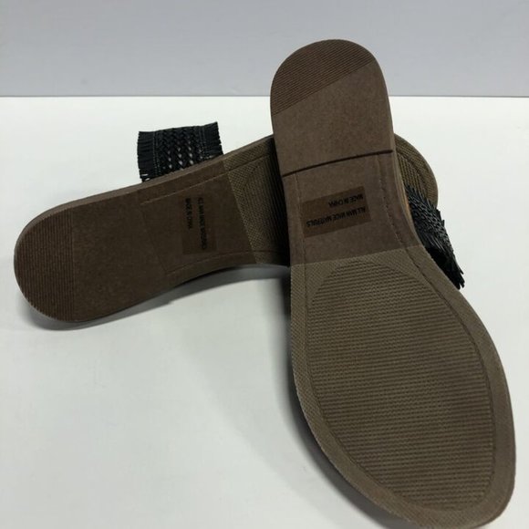 Report Women's Oralia Slide Sandal Black, Size 8M - Picture 4 of 5